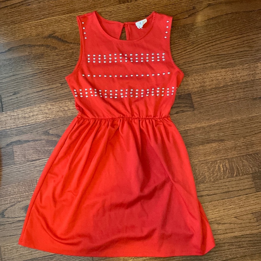 Red dress